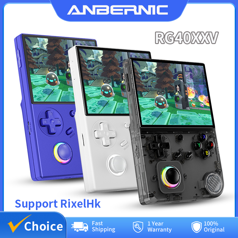 Retro Gaming Mobile - ANBERNIC RG40XXV 레트로 핸드 헬드 게임