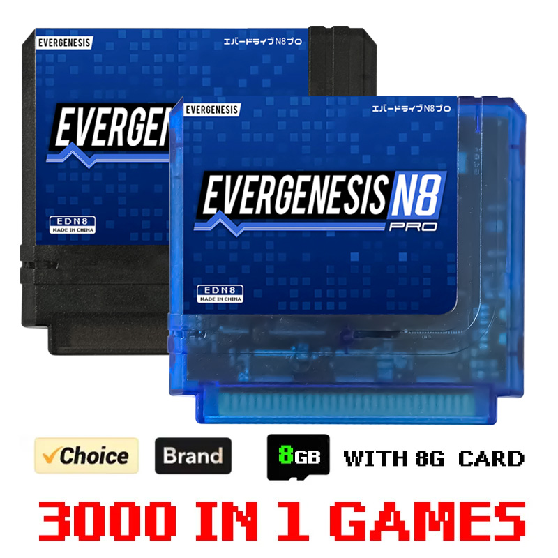 Retro Gaming Accessories - 3000가지 게임이 내장된 ED N8 Pro