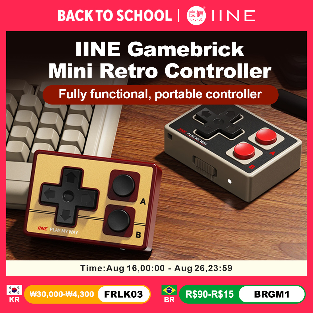 Retro Gaming Tablet - IINE 미니 컨트롤러 iOS 안드로이드 PC