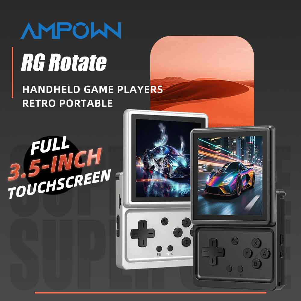 Retro Gaming Android - ANBERNIC RG 회전식 안드로이드 휴대용 게임