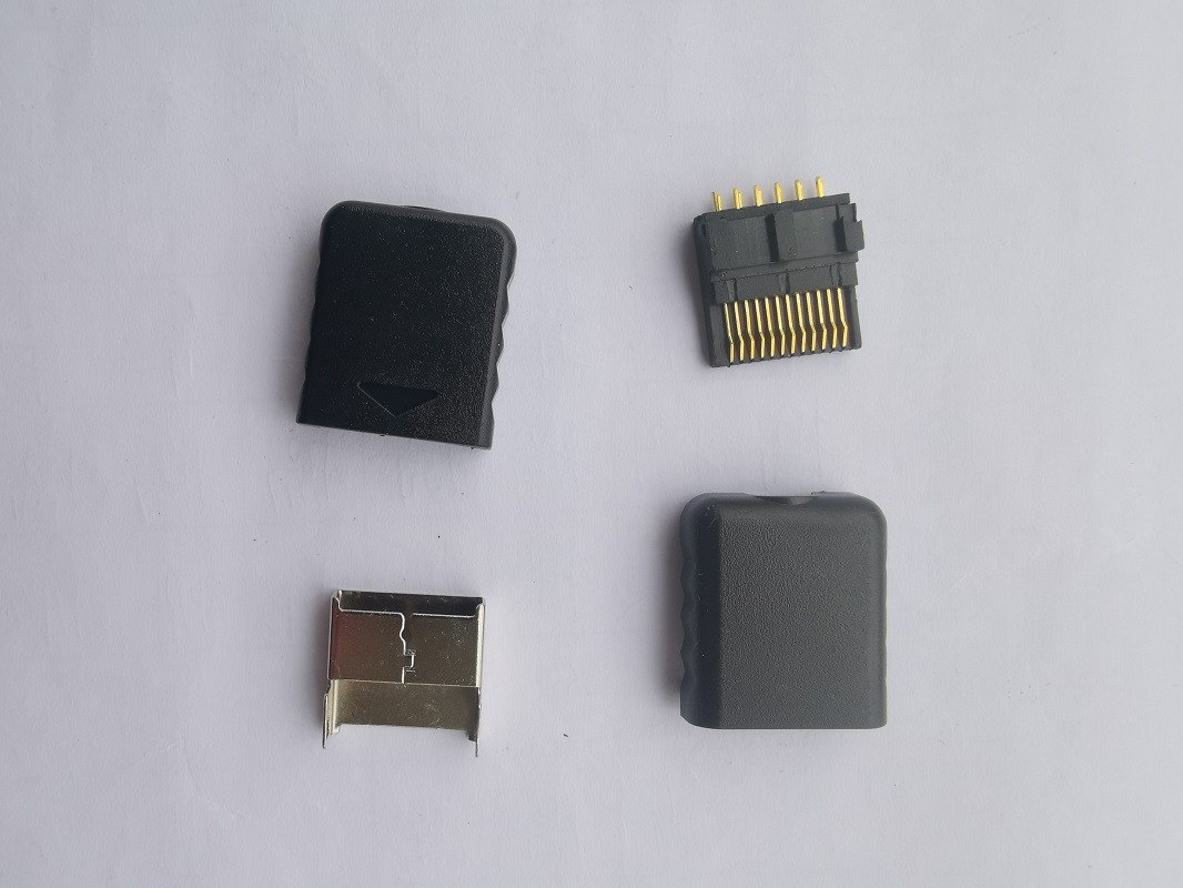 Composite Rca Cable - 풀 12 핀 연결 포트 소켓