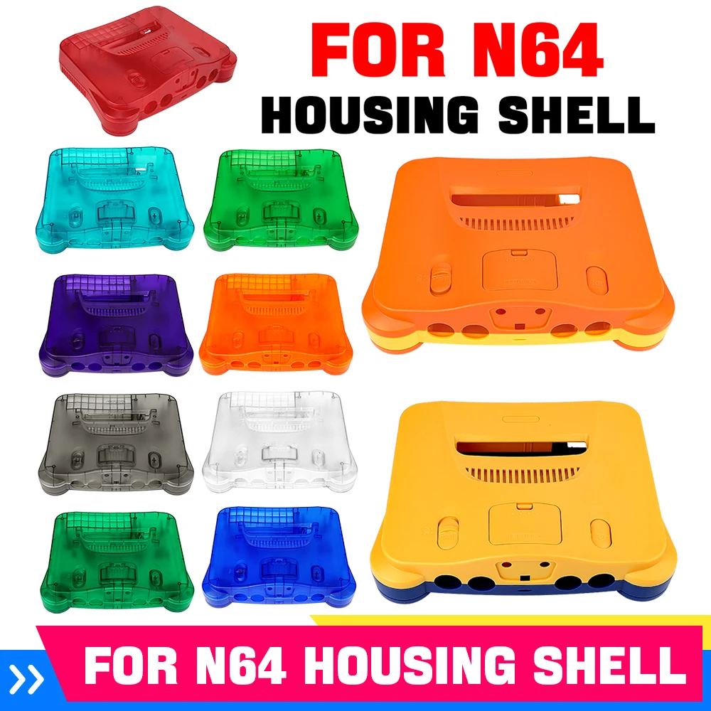 Retro Gaming Accessories - 11가지 색상의 N64 게임 콘솔용 교체