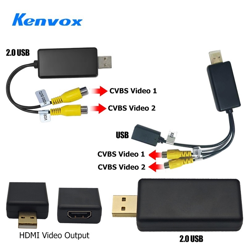 Composite Rca Cable - 켄복스 안드로이드 USB 비디오 출력 RCA