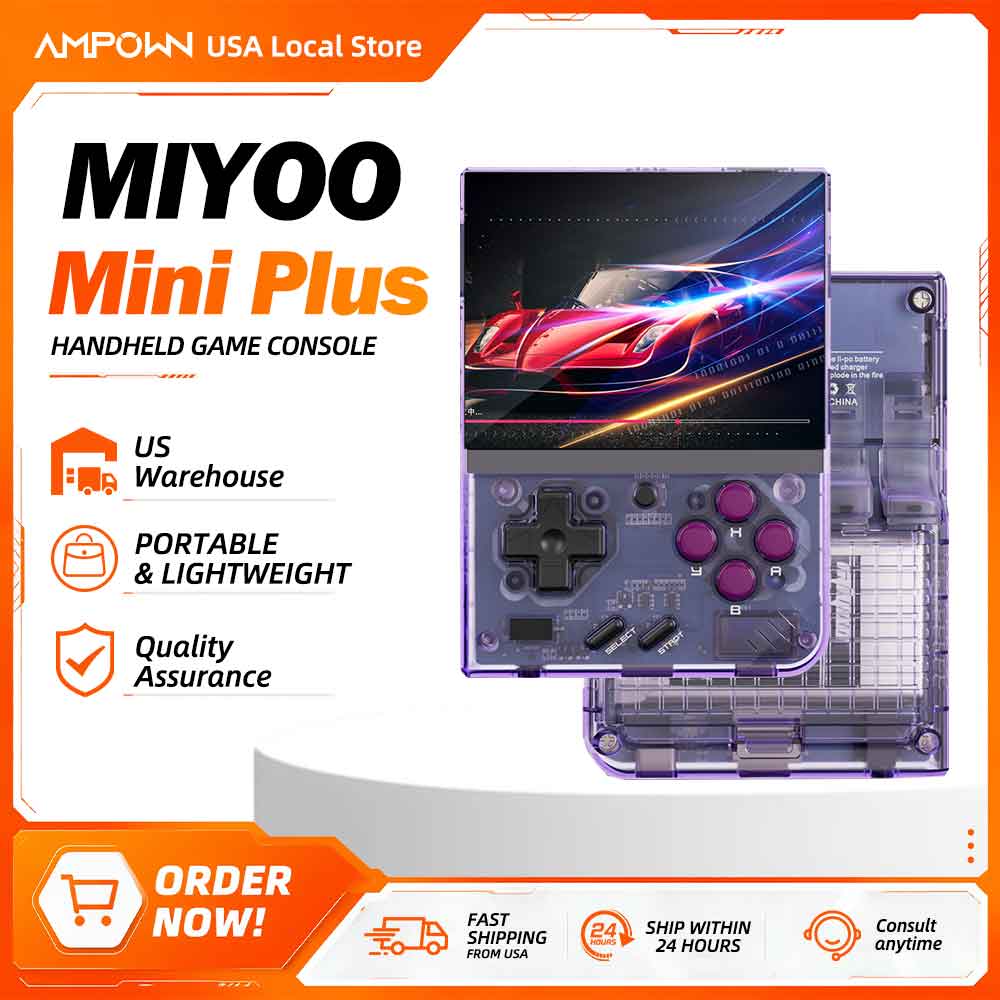 Retro Gaming Gadgets - 미유 미니+ 레트로 휴대용 게임기 3.5인치