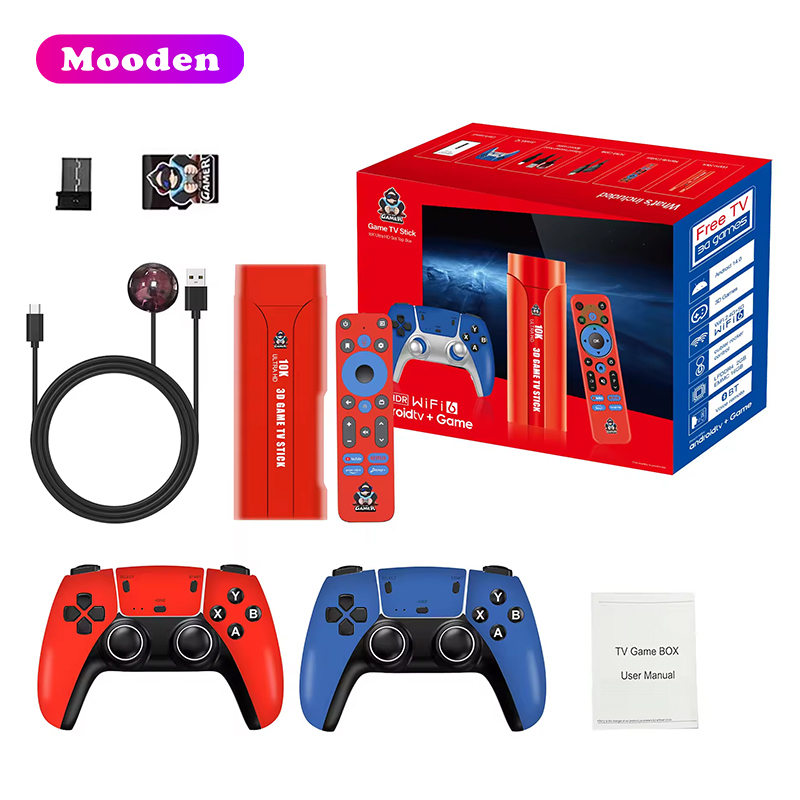 Retro Gaming Tv Box - LG1 게임 스틱 4K 듀얼 시스템