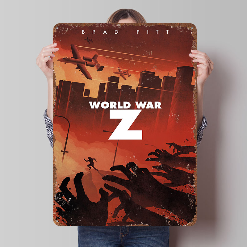 World Of Retro Gaming - 월드 워 Z 대체 포스터 맞춤형