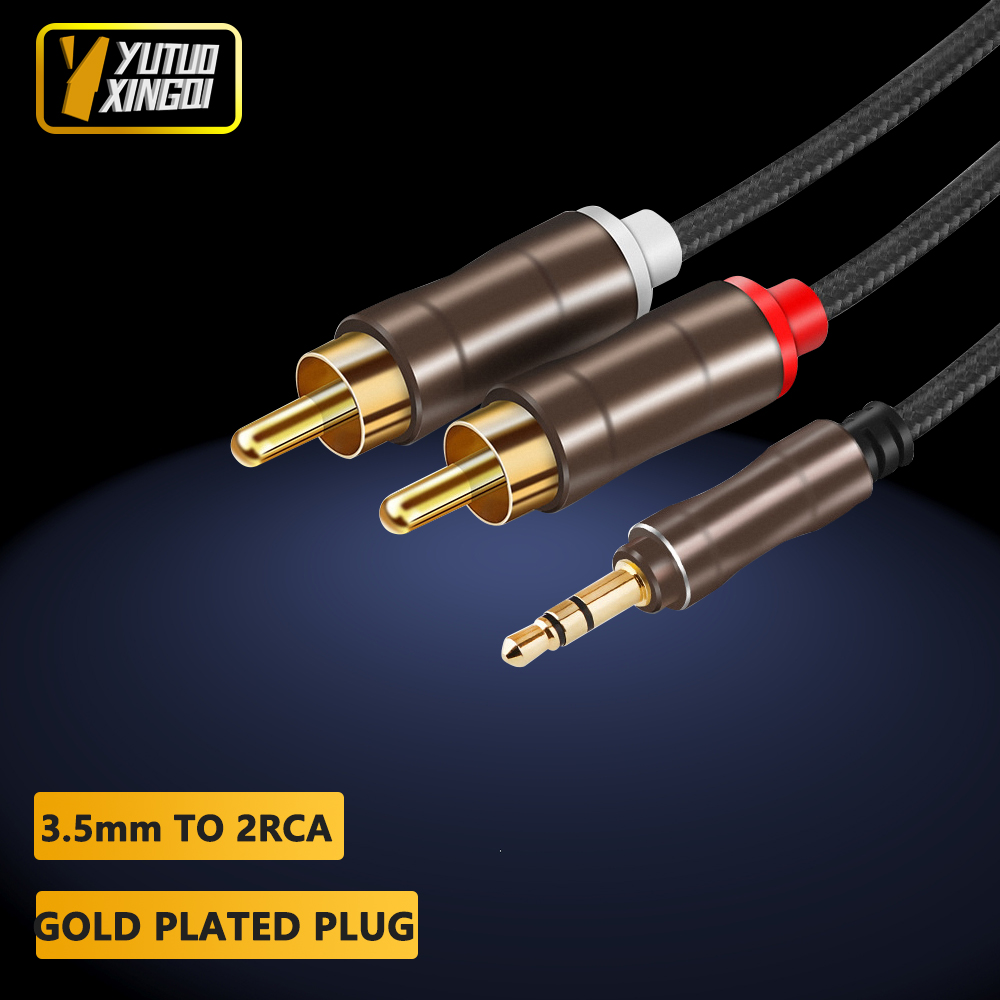 Composite Rca Cable - 3.5mm ~ 2RCA 이중 로터스 오디오
