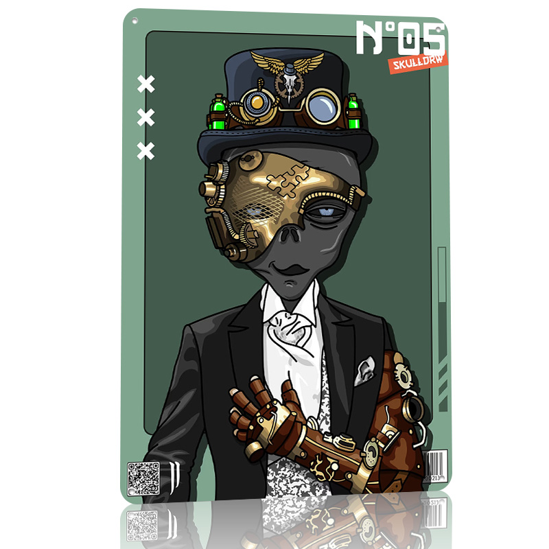 ALIEN 프로젝트 N05 포스터 레트로 3D 프린팅  - Retro Gaming Gifts For Men 리뷰 및 가격