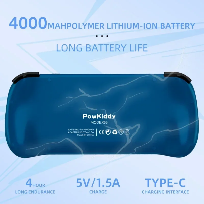 80000 게임 512G POWKIDDY X55 5.5 - Retro Gaming Mobile 리뷰 및 가격