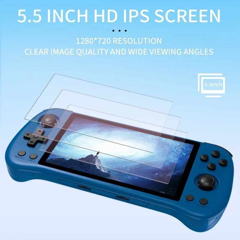 80000 게임 512G POWKIDDY X55 5.5 - Retro Gaming Mobile 리뷰 및 가격