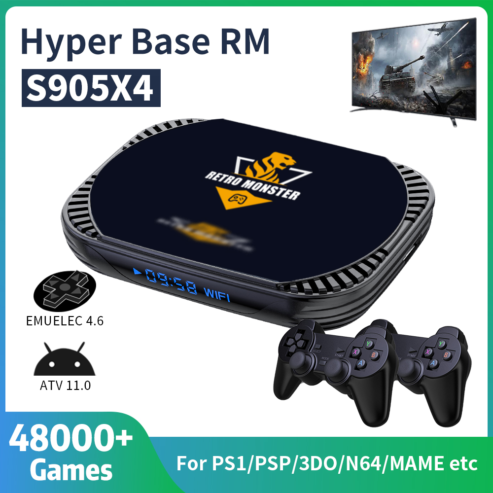 레트로 비디오 게임 콘솔 70+ 에뮬레이터 (PS1/P - Retro Gaming Tv Box 리뷰 및 가격