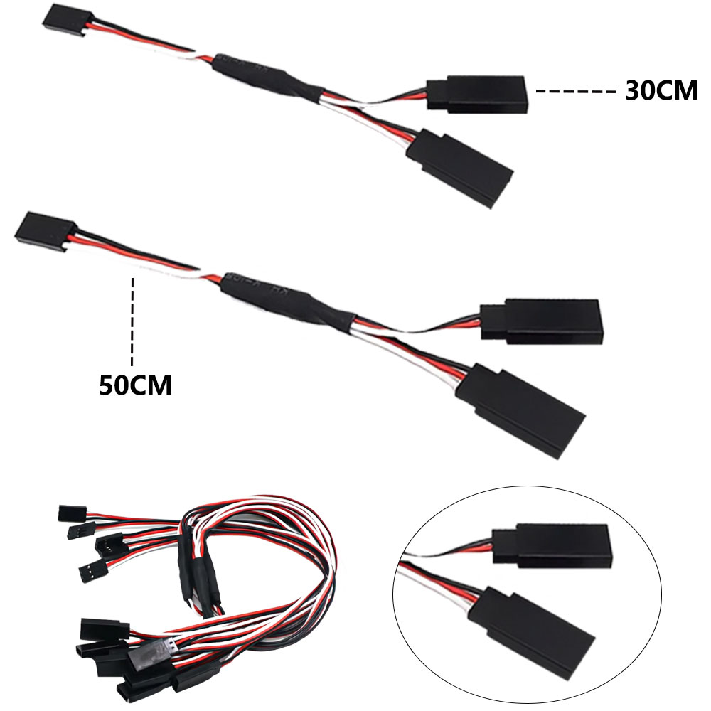 5/8/10개 RC 서보 Y 연장 케이블 300mm 5 - Composite Rca Cable 리뷰 및 가격