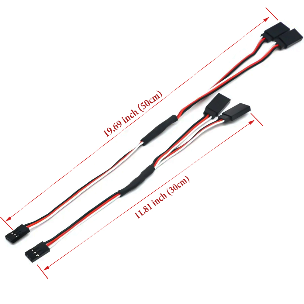 5/8/10개 RC 서보 Y 연장 케이블 300mm 5 - Composite Rca Cable 리뷰 및 가격