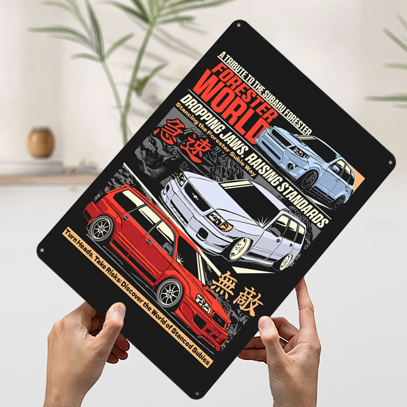 스포츠카 포레스터 월드 메탈 포스터 맞춤형 벽 장식 레 - World Of Retro Gaming 리뷰 및 가격