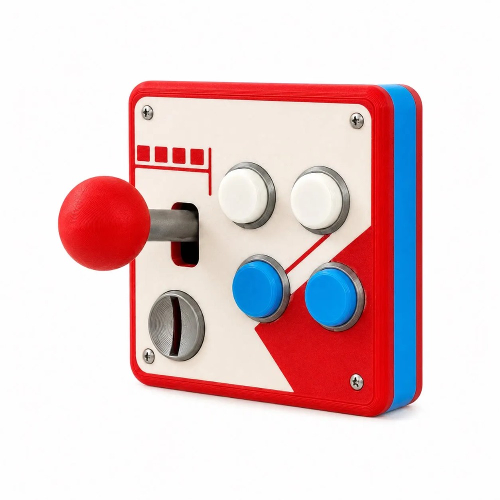 레트로 아케이드 조이스틱 스위치 플레이트 커버, 펀치프 - Retro Gaming Gadgets 리뷰 및 가격