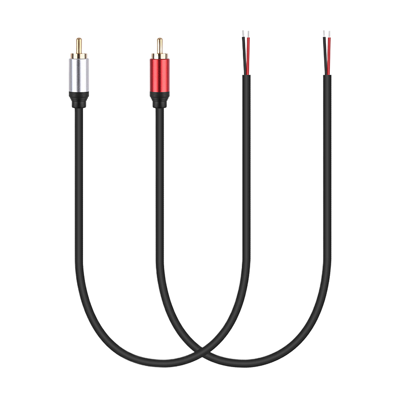스피커 와이어 RCA 수 플러그 잭 커넥터, 베어 와이 - Composite Rca Cable 리뷰 및 가격