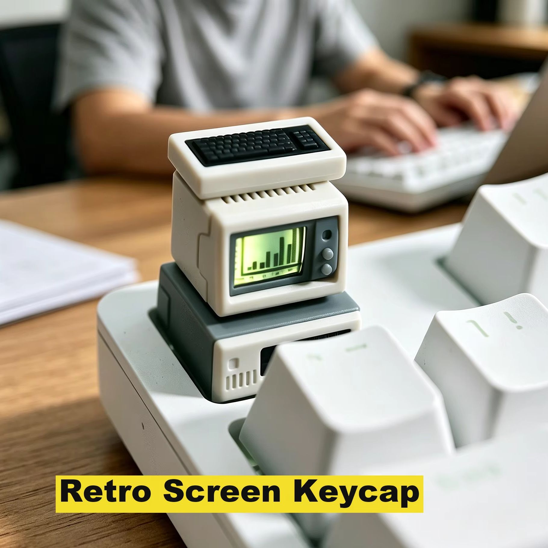 레트로 컴퓨터 키캡 백라이트 맞춤형 컴퓨터 부품 키보드 - Retro Gaming Accessories 리뷰 및 가격