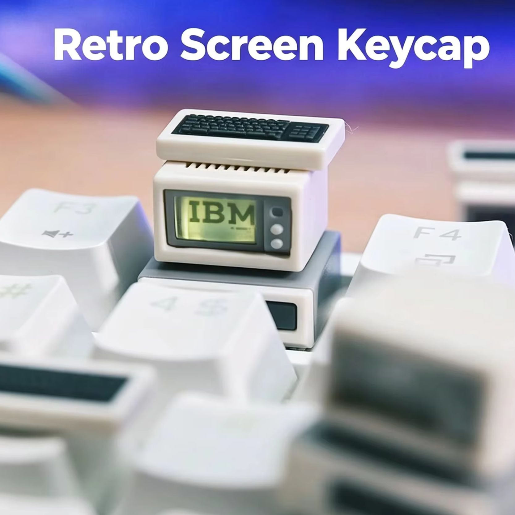 레트로 컴퓨터 키캡 백라이트 맞춤형 컴퓨터 부품 키보드 - Retro Gaming Accessories 리뷰 및 가격