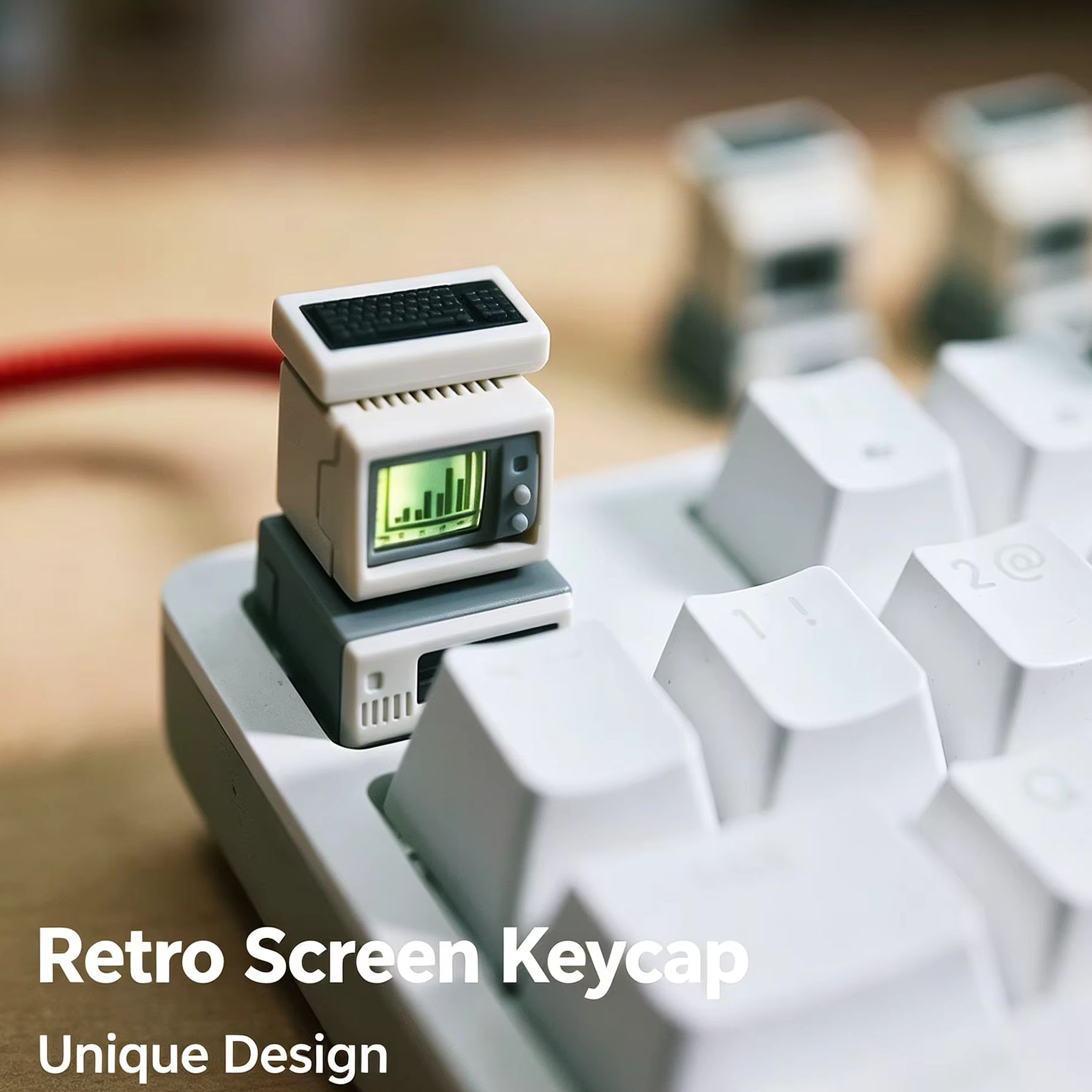 레트로 컴퓨터 키캡 백라이트 맞춤형 컴퓨터 부품 키보드 - Retro Gaming Accessories 리뷰 및 가격