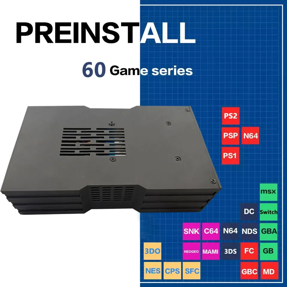 슈퍼 게임 콘솔 X 킹 8G 램 500G 게이밍 SSD - Retro Gaming Ps2 리뷰 및 가격