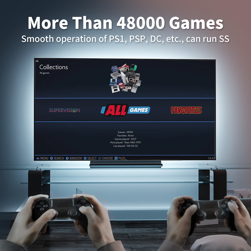 4K 레트로 비디오 게임 콘솔 S905X4 레트로 몬스 - Retro Gaming Tv Box 리뷰 및 가격