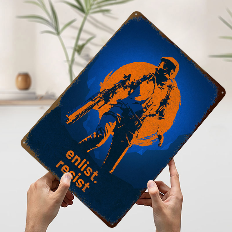 아크 레이더스 레트로 01 포스터 레트로 3D 프린팅  - Retro Gaming Gifts For Men 리뷰 및 가격