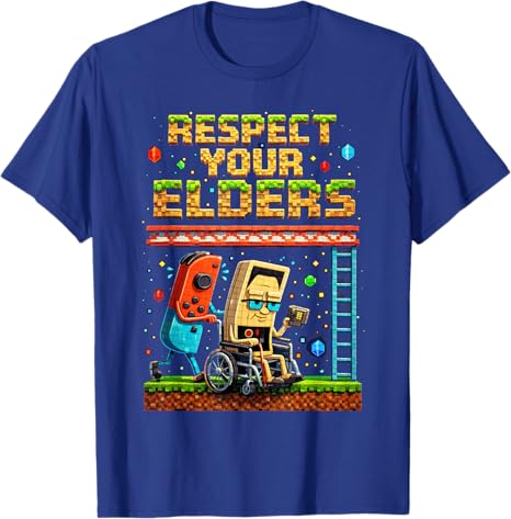 어르신들을 존중하세요 레트로 게임 픽셀 게이머 컨트롤러 - Retro Gaming Gifts For Men 리뷰 및 가격