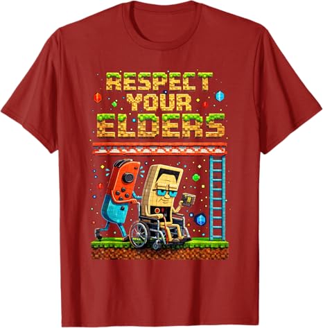 어르신들을 존중하세요 레트로 게임 픽셀 게이머 컨트롤러 - Retro Gaming Gifts For Men 리뷰 및 가격
