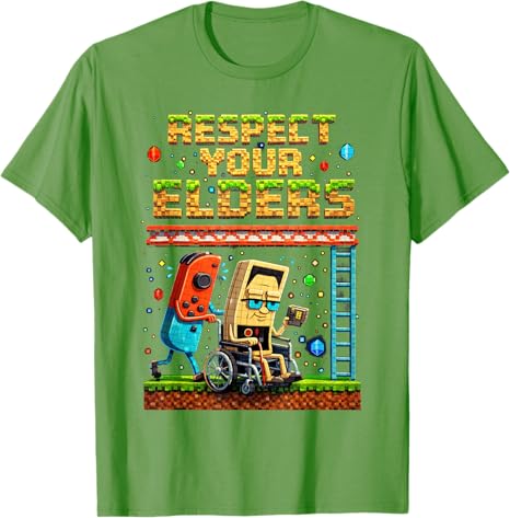 어르신들을 존중하세요 레트로 게임 픽셀 게이머 컨트롤러 - Retro Gaming Gifts For Men 리뷰 및 가격