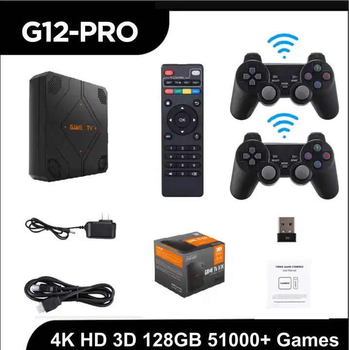 G12 Pro 게임 박스 비디오 게임 콘솔 64/128 - Retro Gaming Tv Box 리뷰 및 가격