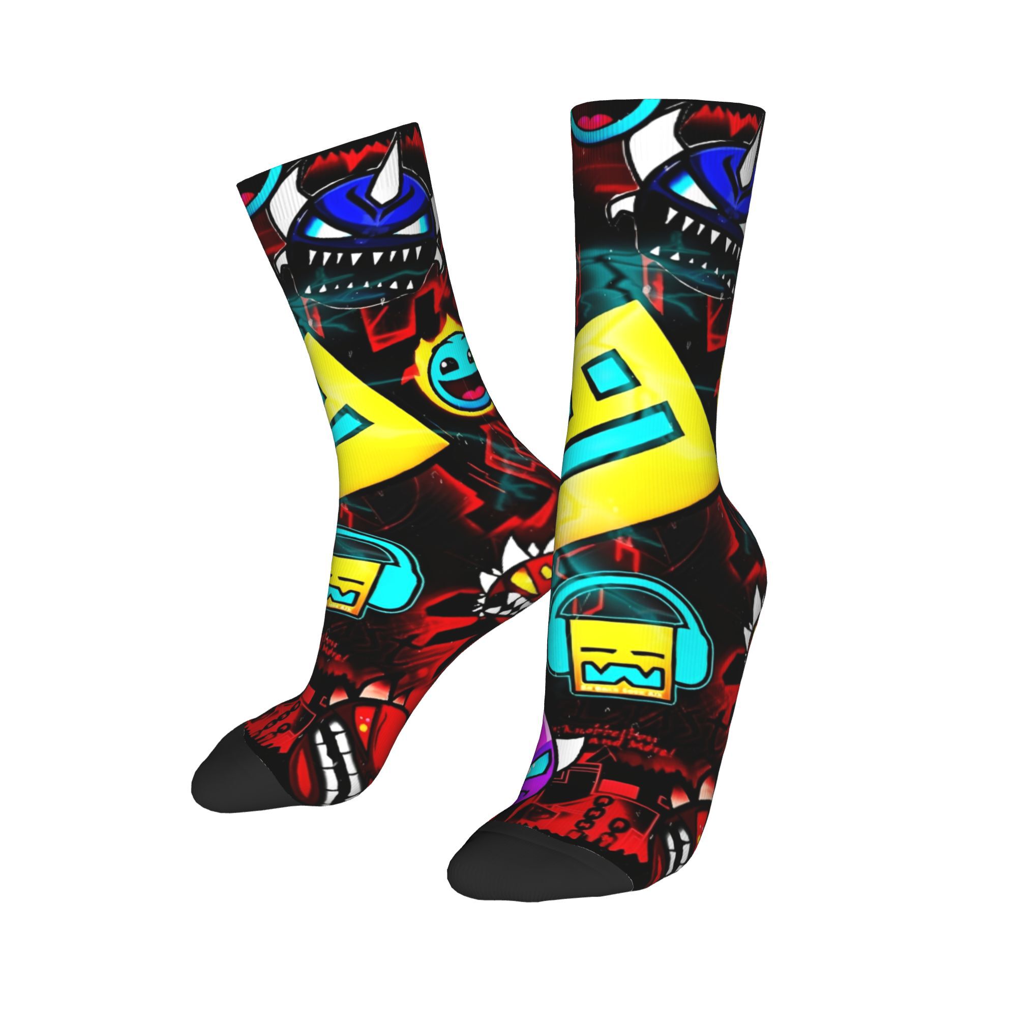 기하학 게임 점선 스타킹 남여 남성 양말 따뜻한 부드러 - Retro Gaming Gifts For Men 리뷰 및 가격