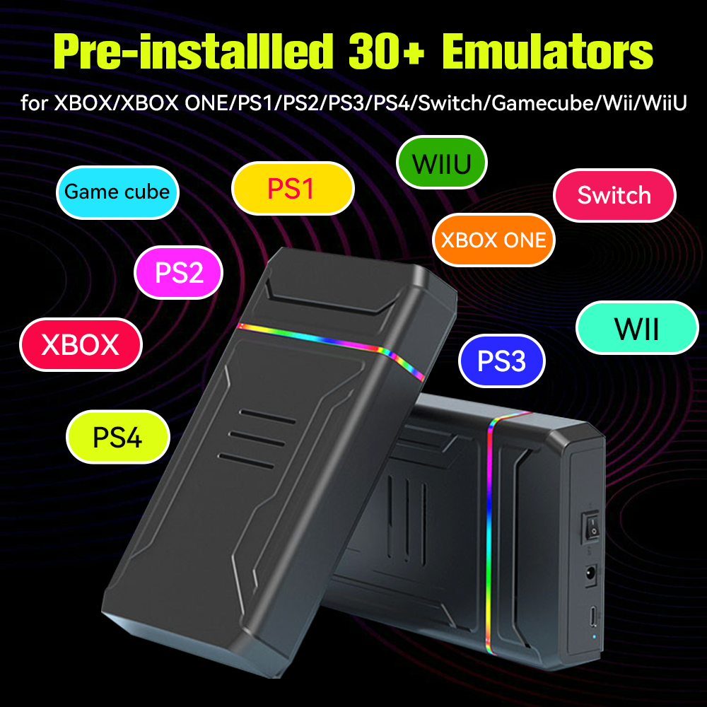 JMachen Launchbox 게임용 HDD 비디오  - Retro Gaming Ps2 리뷰 및 가격