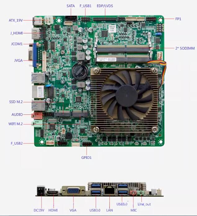 i7-7567u 미니 ITX 마더보드 7세대 코어 인텔 - Intel Cpu Core I7 리뷰 및 가격