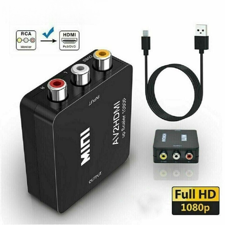 AV-HDMI 호환 어댑터 1080P 비디오 컴포지트  - Composite Rca Cable 리뷰 및 가격