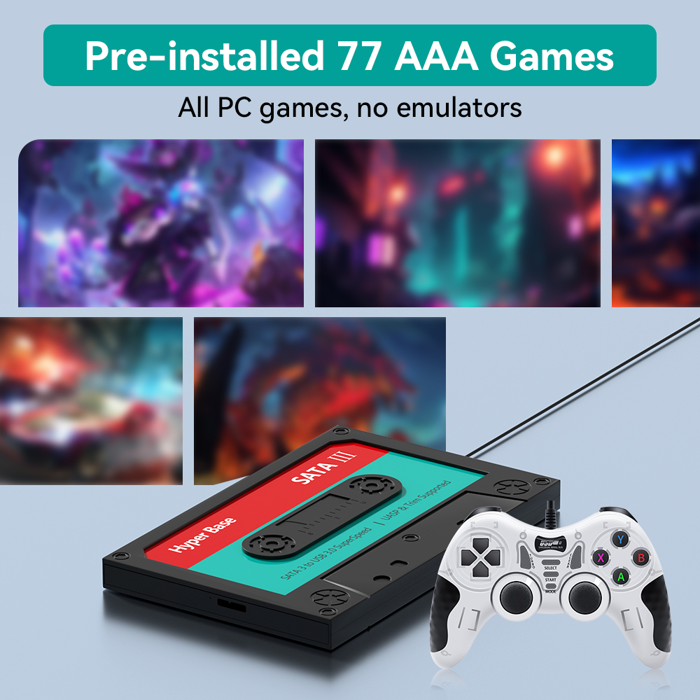 2TB 게임 하드 드라이브, 77개의 AAA 게임 포함 - Retro Gaming Ps2 리뷰 및 가격