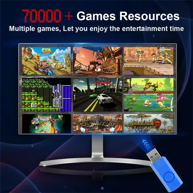레트로 게임 콘솔 70000+ 게임 2TB T8 Wii - Retro Gaming Ps2 리뷰 및 가격