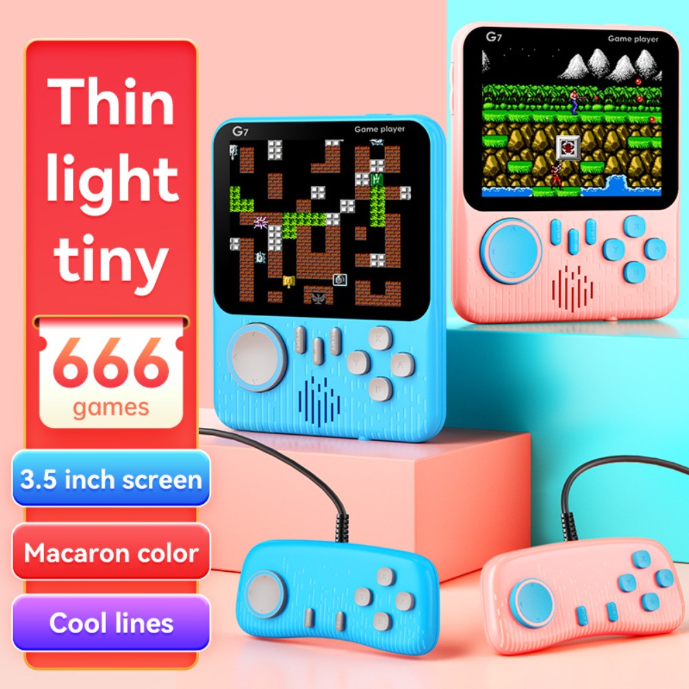 G7 레트로 휴대용 게임 콘솔, 3.5인치 LCD, 내 - Retro Gaming Gadgets 리뷰 및 가격