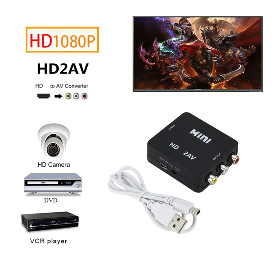 HDMI 호환 AV RCA 어댑터 HDTV-AV 어댑터 - Composite Rca Cable 리뷰 및 가격