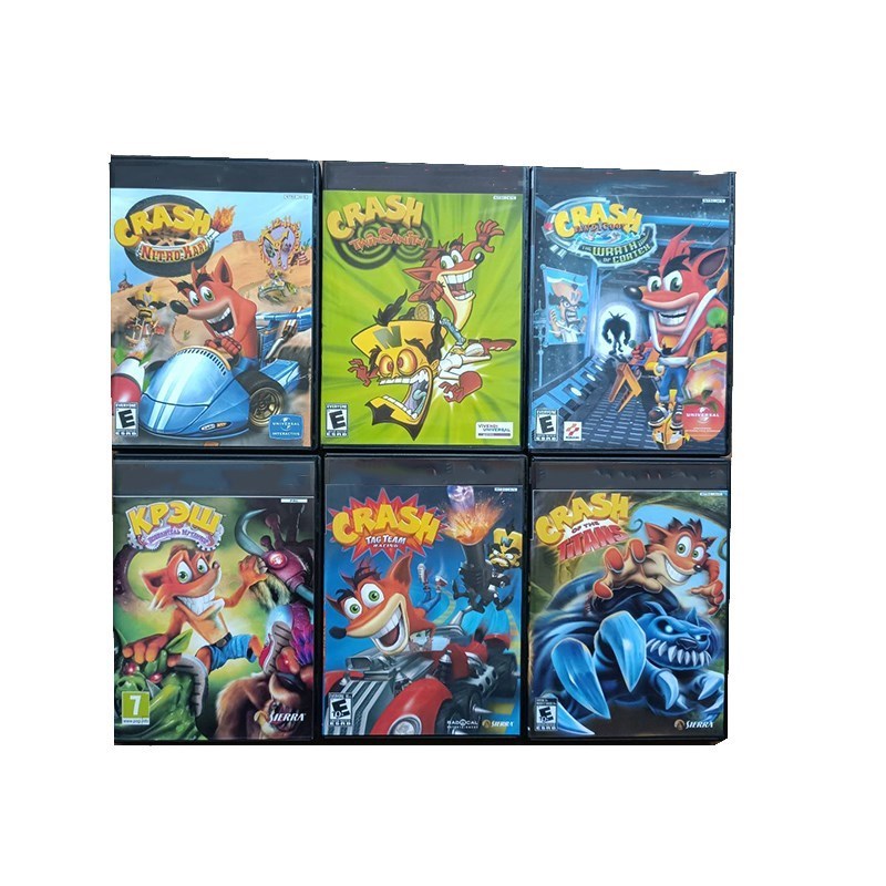 PS2 카피 게임 디스크 크래쉬 밴디쿳 시리즈 잠금 해 - Retro Gaming Ps2 리뷰 및 가격